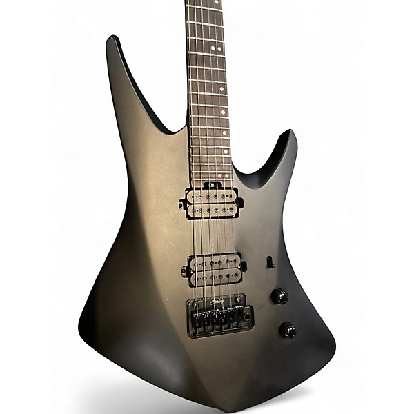 Used Sterling by Music Man KAIZEN Flat Black Solid Body Electric Guitar