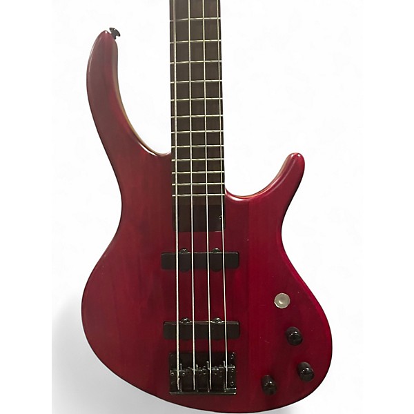 Used Toby By Tobias DELUXE IV GLOSS RED Electric Bass Guitar