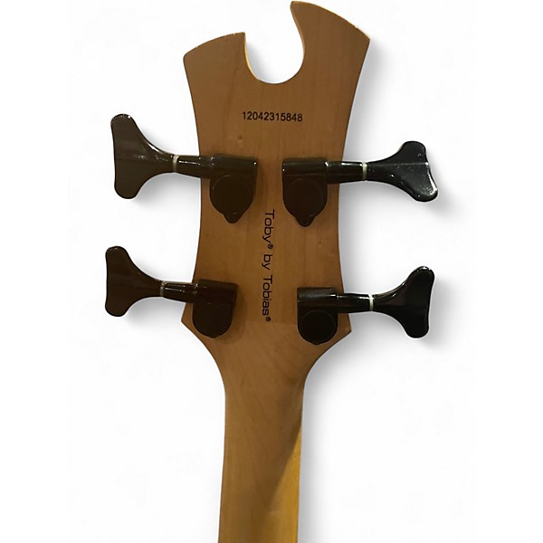 Used Toby By Tobias DELUXE IV GLOSS RED Electric Bass Guitar