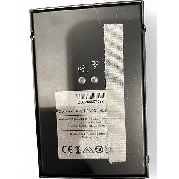 Used Maestro DISCOVERER DELAY Effect Pedal