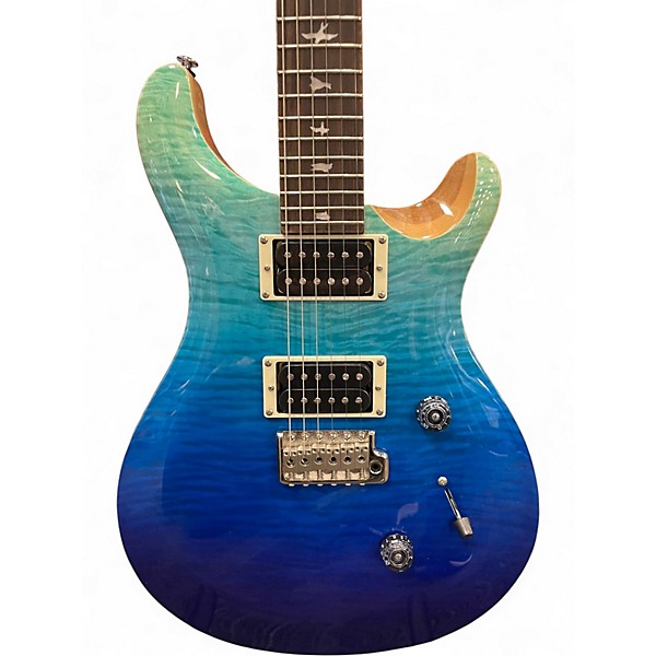 Used PRS SE Custom 24 SAPPHIRE FADE Solid Body Electric Guitar