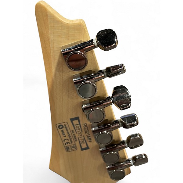 Used Ibanez RG321MH Black Solid Body Electric Guitar