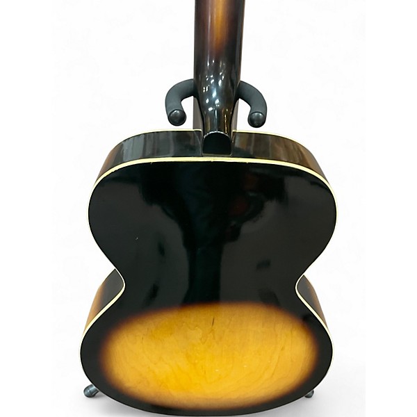 Vintage 1960s Kay P7 Archtop Vintage Burst Acoustic Guitar