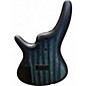 Used Ibanez SR305 5 String Blue to Black Fade Electric Bass Guitar
