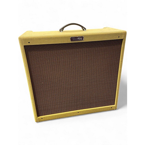 Used Fender Blues Deville 60W 4x10 Tweed Tube Guitar Combo Amp