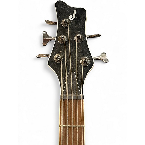 Used Jackson JS3VQM Trans Purple Electric Bass Guitar