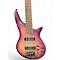 Used Jackson JS3VQM Trans Purple Electric Bass Guitar