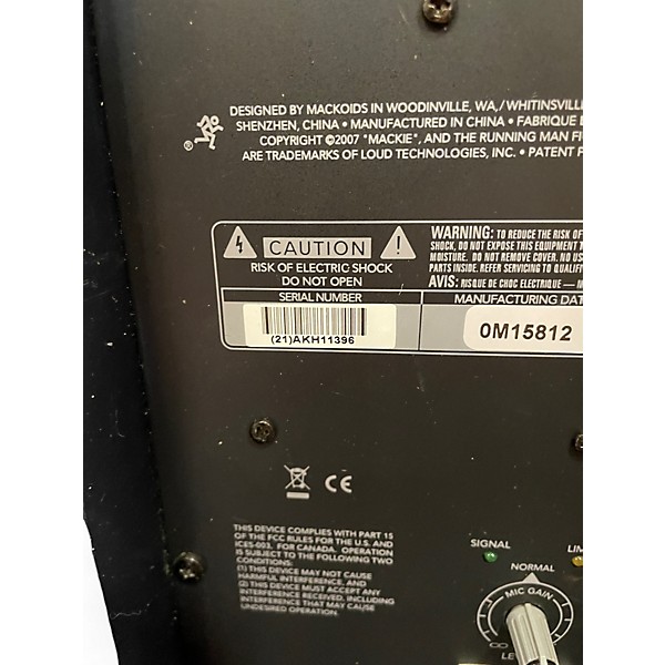 Used Mackie SRM350 Powered Speaker