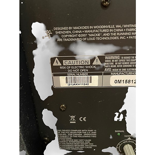 Used Mackie SRM350 Powered Speaker