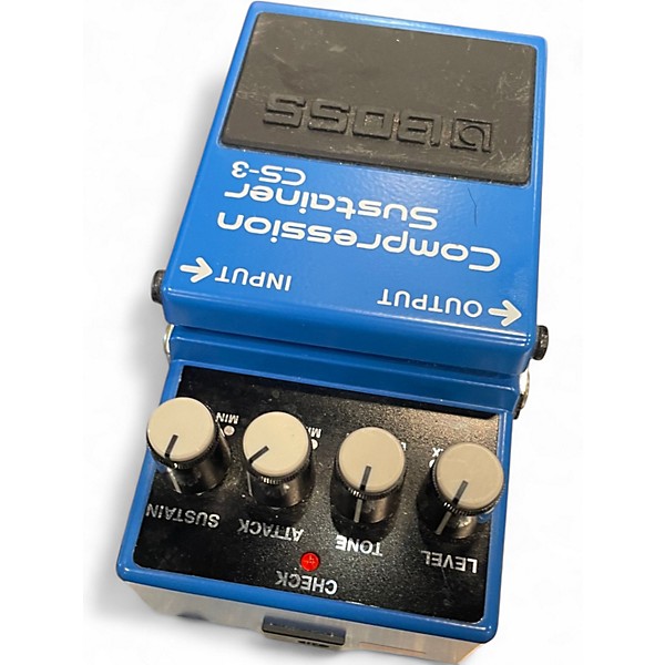 Used BOSS CS3 Compressor Sustainer Effect Pedal