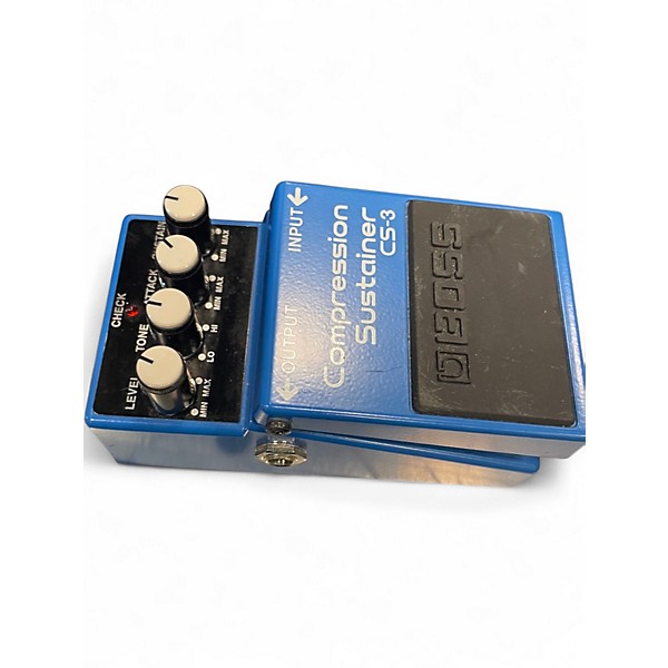 Used BOSS CS3 Compressor Sustainer Effect Pedal