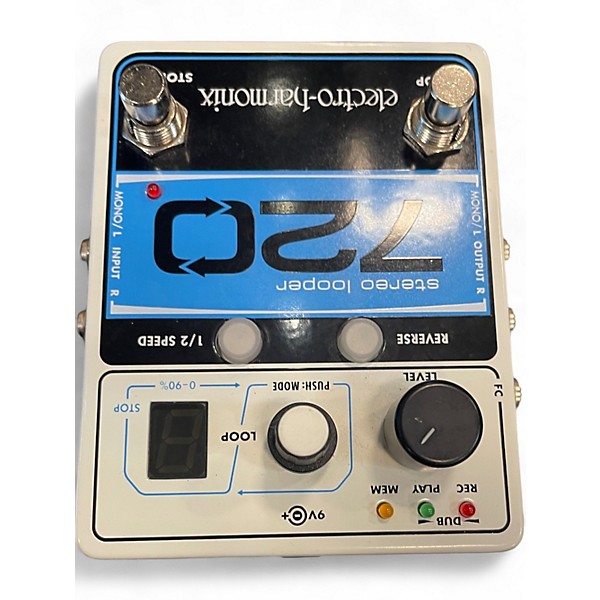 Used Electro-Harmonix 720 Stereo Looper Pedal