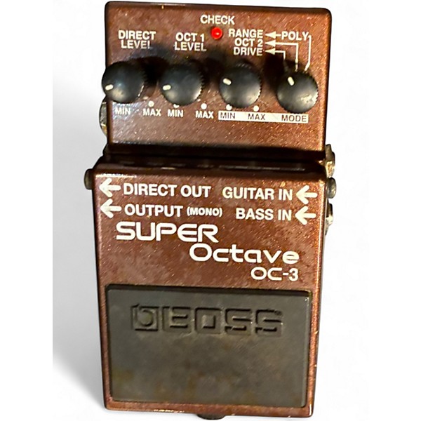 Used Boss oc-3 Effect Pedal