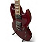 Used ESP LTD Viper 256 Chrome Red Solid Body Electric Guitar