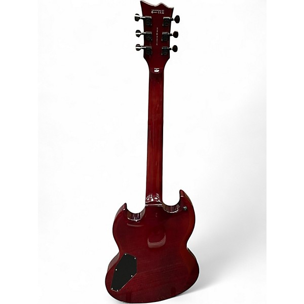 Used ESP LTD Viper 256 Chrome Red Solid Body Electric Guitar