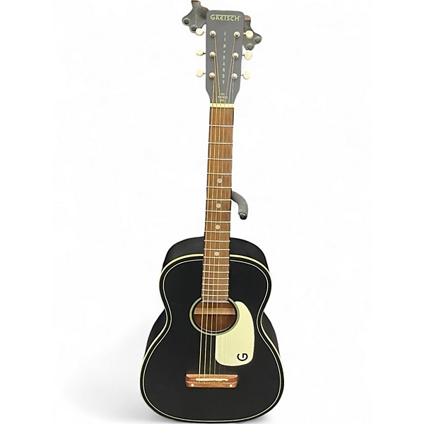 Used Gretsch Guitars G9520 Jim Dandy Flat Top Black Acoustic Guitar