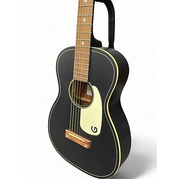 Used Gretsch Guitars G9520 Jim Dandy Flat Top Black Acoustic Guitar