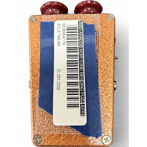 Used Analog Noir tone bending fuzz Effect Pedal