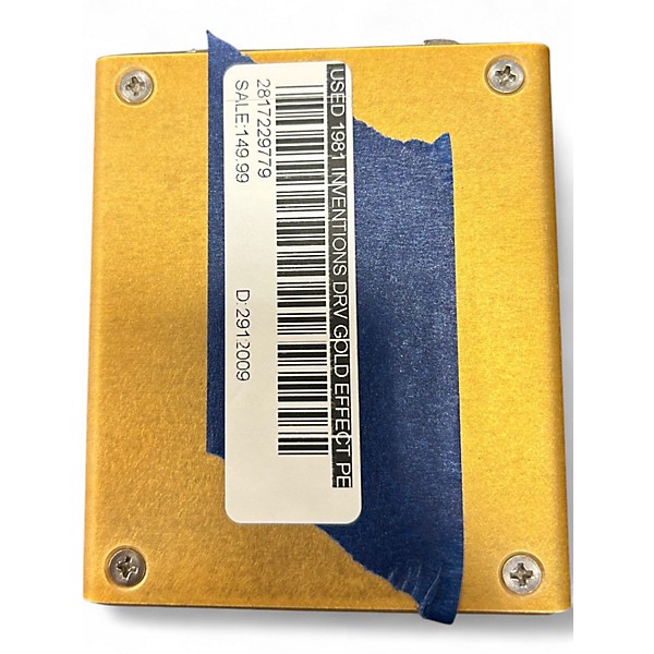 Used 1981 Inventions DRV gold Effect Pedal