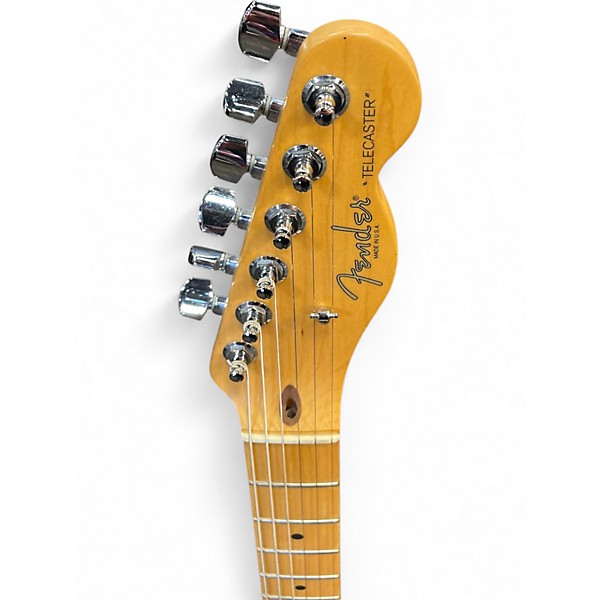 Vintage 1998 Fender Telecaster Plus Antique Burst Solid Body Electric Guitar