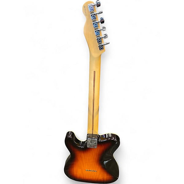 Vintage 1998 Fender Telecaster Plus Antique Burst Solid Body Electric Guitar