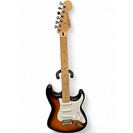 Used 2000s Fender Classic Series '60s Stratocaster 3 Tone Sunburst Solid Body Electric Guitar