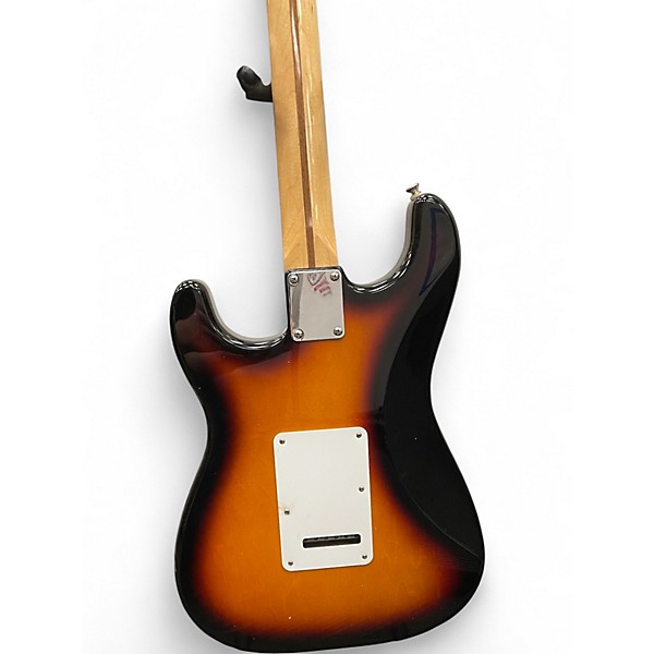 Used 2000s Fender Classic Series '60s Stratocaster 3 Tone Sunburst Solid Body Electric Guitar