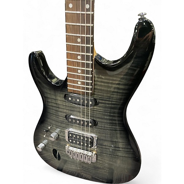 Used Ibanez LH SA260FM SA Series Black Solid Body Electric Guitar