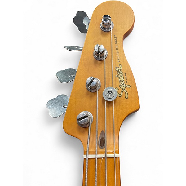 Used Squier 40TH ANNIVERSARY PRECISION BASS VINTAGE EDITION Dakota Red Electric Bass Guitar