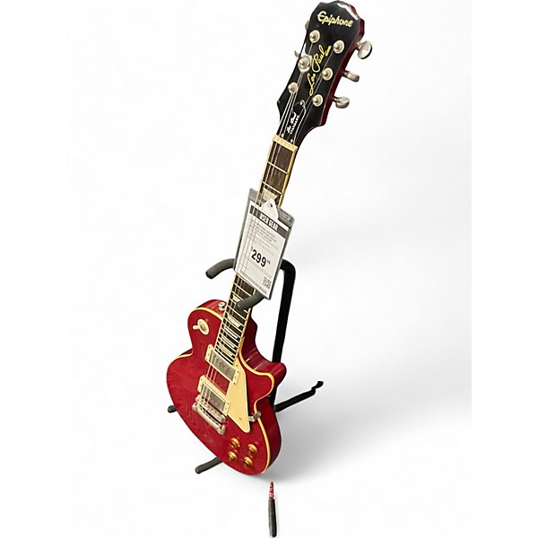 Used Epiphone Les Paul Standard Wine Red Solid Body Electric Guitar