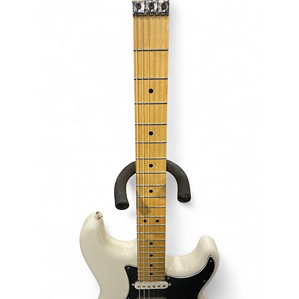 Used Fender Player Stratocaster HSS Floyd Rose Pearl White Solid Body Electric Guitar