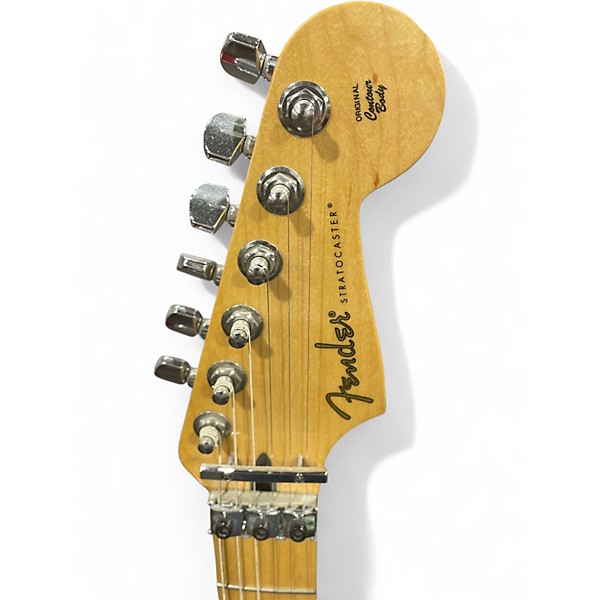 Used Fender Player Stratocaster HSS Floyd Rose Pearl White Solid Body Electric Guitar