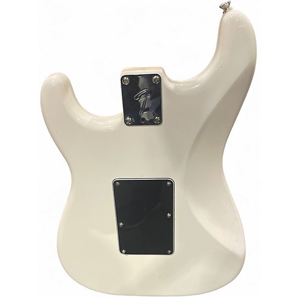 Used Fender Player Stratocaster HSS Floyd Rose Pearl White Solid Body Electric Guitar