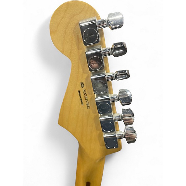 Used Fender Player Stratocaster HSS Floyd Rose Pearl White Solid Body Electric Guitar