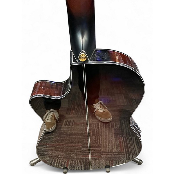 Used Ibanez GA35TCE Black Classical Acoustic Electric Guitar