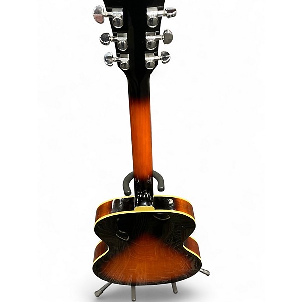 Used Washburn HB15 Tobacco Burst Hollow Body Electric Guitar