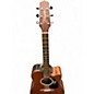 Used Takamine EF340SCGN Natural Acoustic Electric Guitar