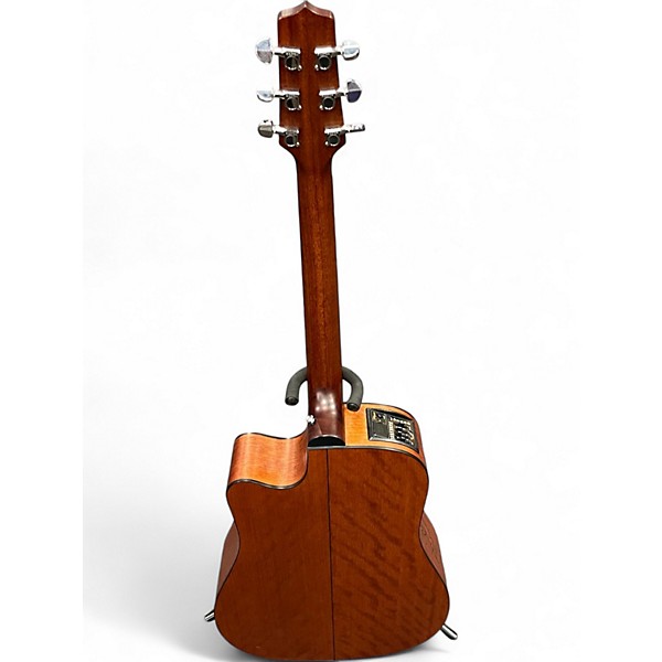 Used Takamine EF340SCGN Natural Acoustic Electric Guitar