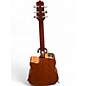 Used Takamine EF340SCGN Natural Acoustic Electric Guitar