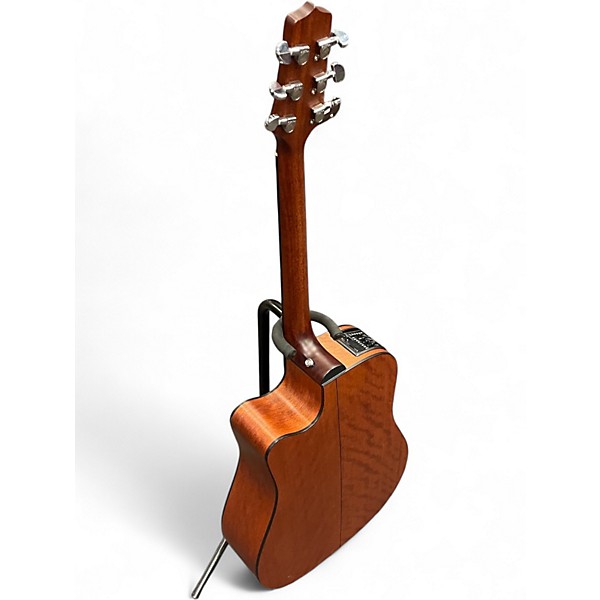 Used Takamine EF340SCGN Natural Acoustic Electric Guitar