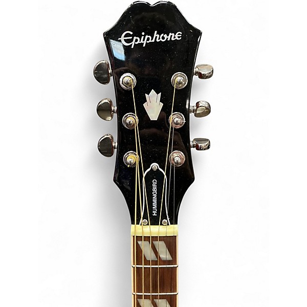 Used Epiphone HUMMINGBIRD STUDIO Faded Cherry Acoustic Electric Guitar