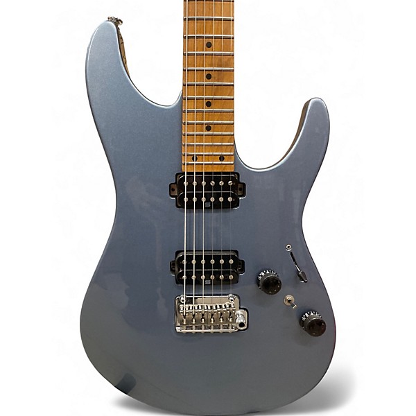 Used Ibanez AZ2402 PRESTIGE SERIES Metallic Gray Solid Body Electric Guitar