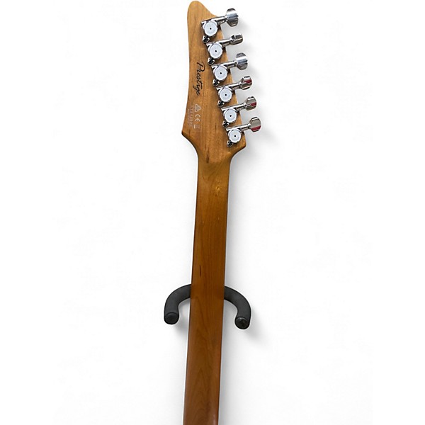 Used Ibanez AZ2402 PRESTIGE SERIES Metallic Gray Solid Body Electric Guitar