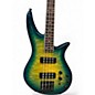 Used Jackson X Series Spectra IV SBXQ AMBER BLUE BURST Electric Bass Guitar