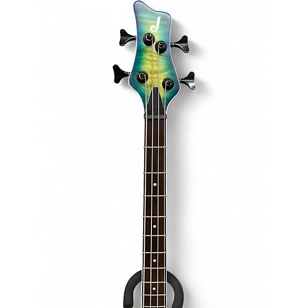 Used Jackson X Series Spectra IV SBXQ AMBER BLUE BURST Electric Bass Guitar