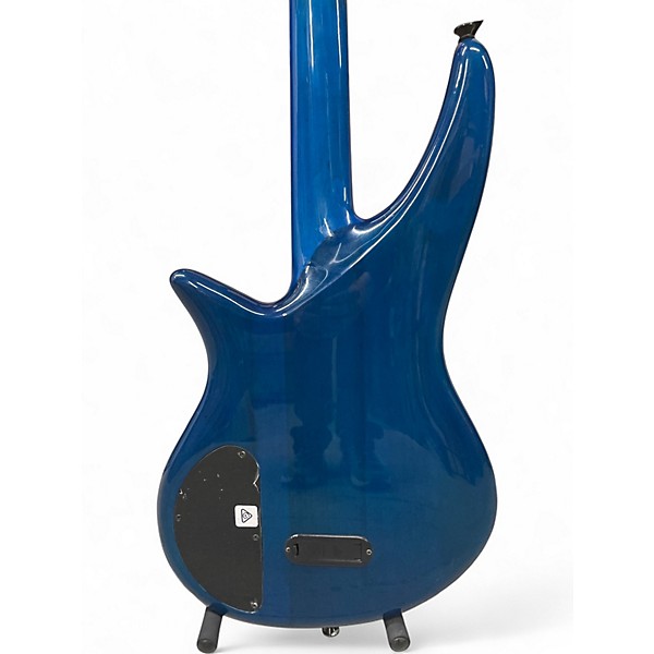 Used Jackson X Series Spectra IV SBXQ AMBER BLUE BURST Electric Bass Guitar