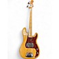 Vintage 1975 Fender Precision Bass Natural Electric Bass Guitar thumbnail