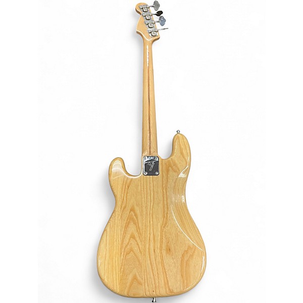 Vintage 1975 Fender Precision Bass Natural Electric Bass Guitar