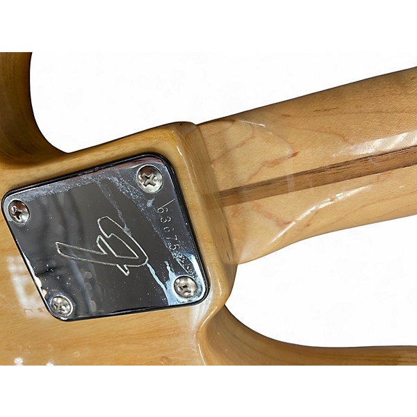 Vintage 1975 Fender Precision Bass Natural Electric Bass Guitar