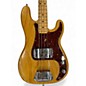 Vintage 1975 Fender Precision Bass Natural Electric Bass Guitar